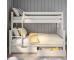 Stompa Classic Originals Triple Bunk with Drawers front view