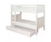 Detailed View: Stompa Classic Originals White Bunk Bed with Trundle Drawer