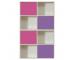 Uno S Storage Bundle E2 - incl. 2 x Cube Units + 2 x Pink Doors + 2 x Purple Doors  - view 1