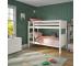 Arrive in Style: Stompa Classic Originals White Bunk Bed