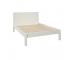 Classic Low End Double Bed in White - view 2