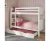 Arrive in Comfort: Stompa Classic Originals White Bunk with Trundle Set