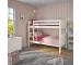 Double the Fun: Stompa Classic Originals White Bunk Bed - Converts to Single beds