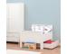 Classic Kids Starter Bed White + single drawer + foam Mattress - view 1
