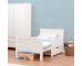 Classic Kids Starter Bed White + single drawer + foam Mattress - view 3