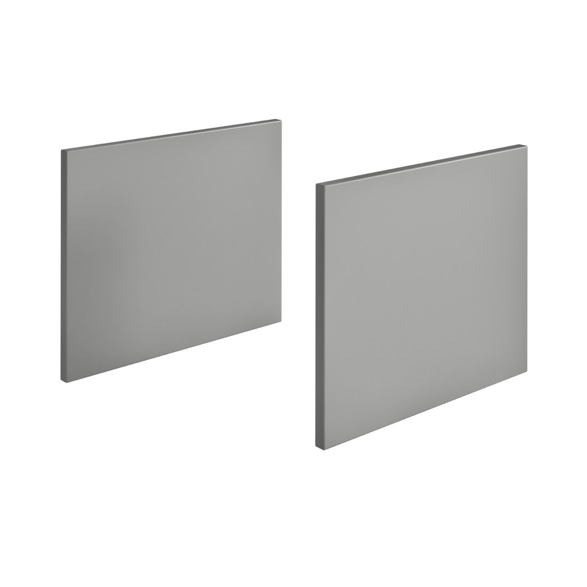 Uno S Grey Pair of Doors Cut Out