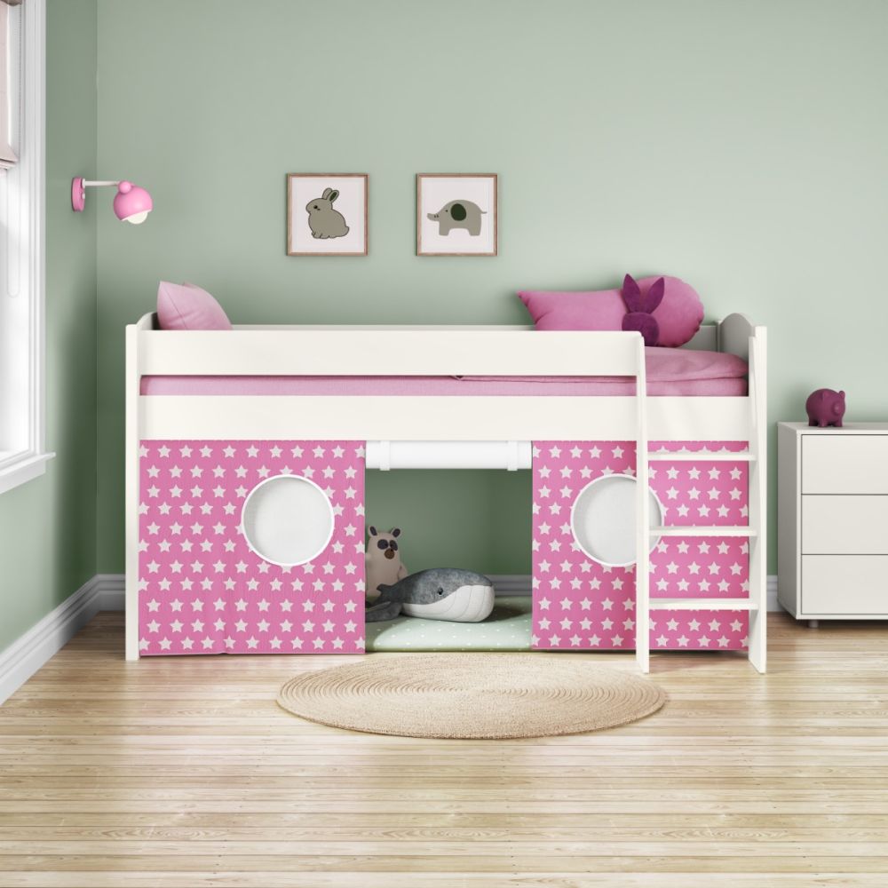 Pink tent bed best sale